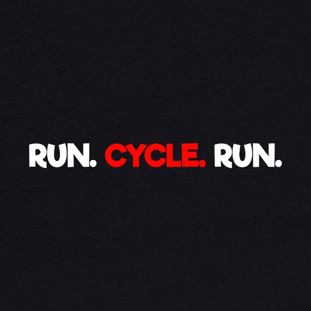 Run Cycle Run Duathlon by thingsandthings